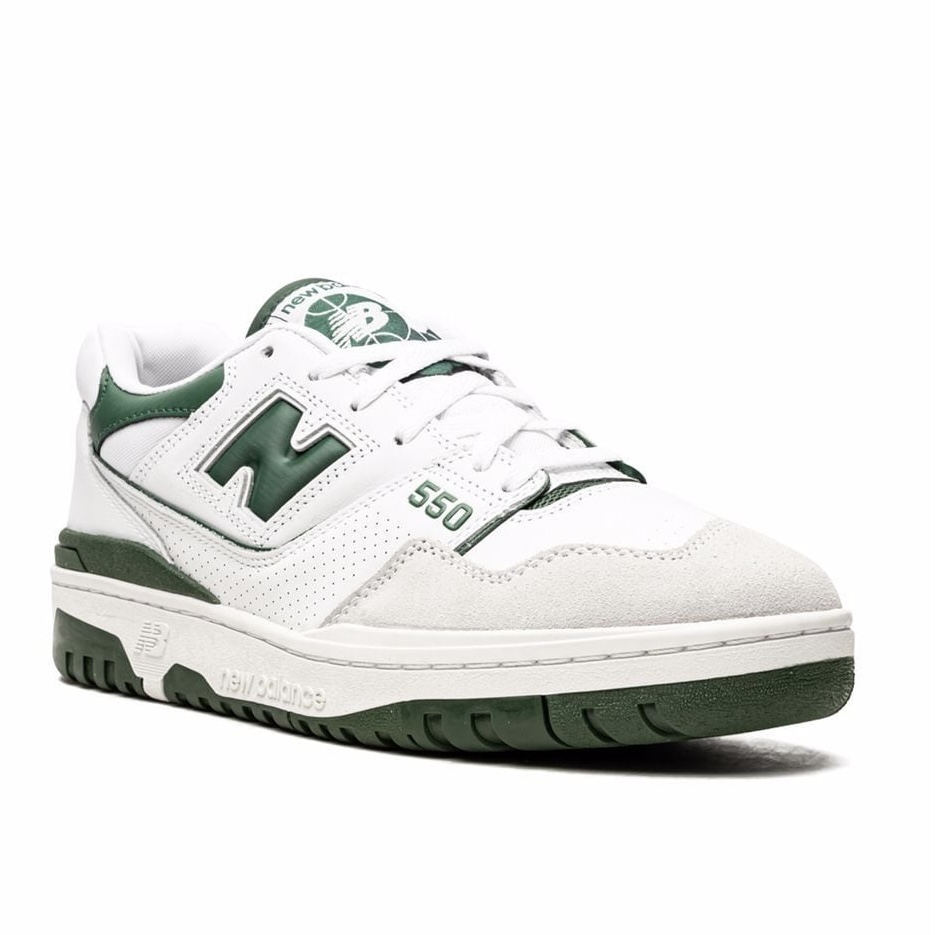 New Balance 550 "White/Team Forest Green"