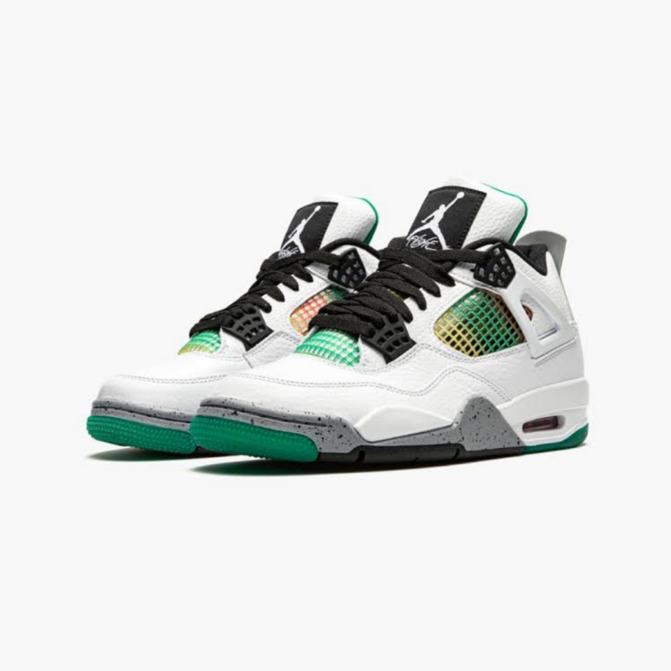 Air Jordan 4 Rasta Lucid Green - Retro
